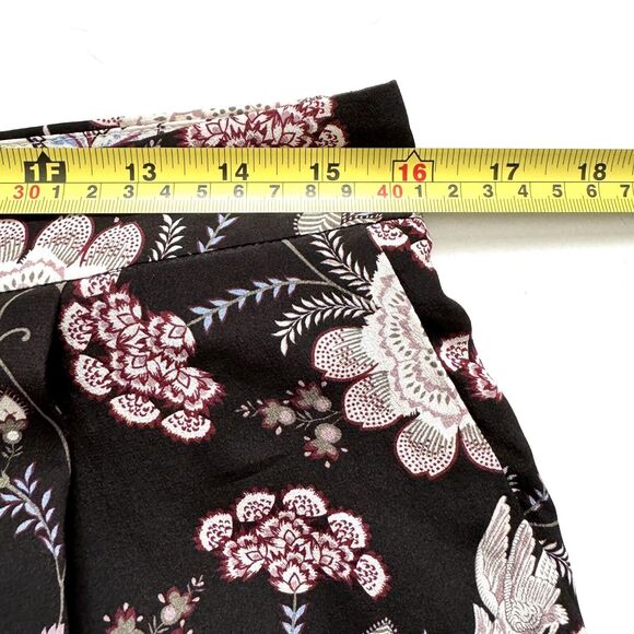 MARELLA Women’s Floral Print Silk Pants Trousers Wide Leg Italian Brand - Picture 8 of 15